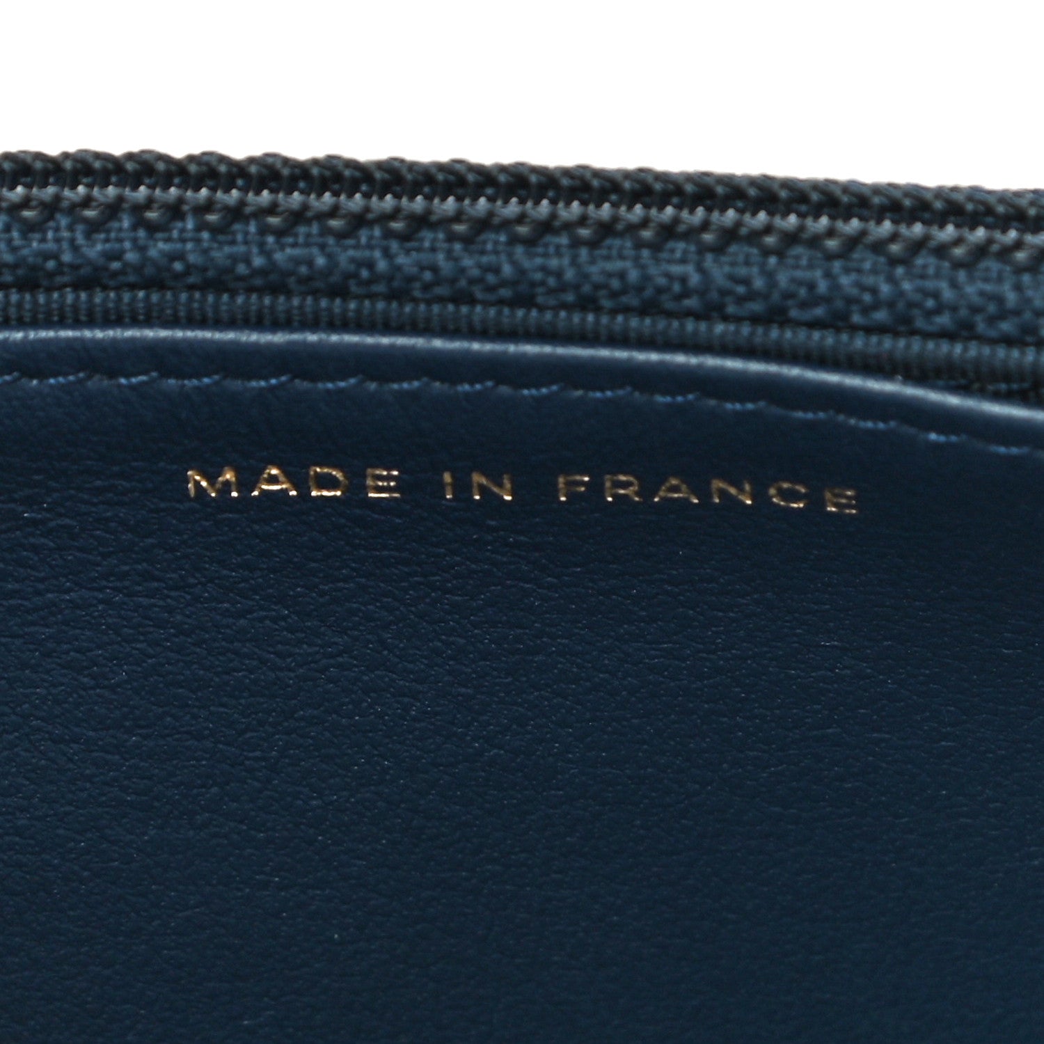 Chanel Caviar Quilted Boy Wallet On Chain WOC Navy 7 of 14