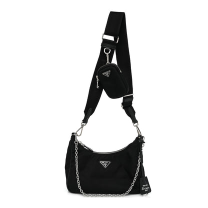 Prada Nylon Re-Edition 2005 Shoulder Bag Black 1 of 12