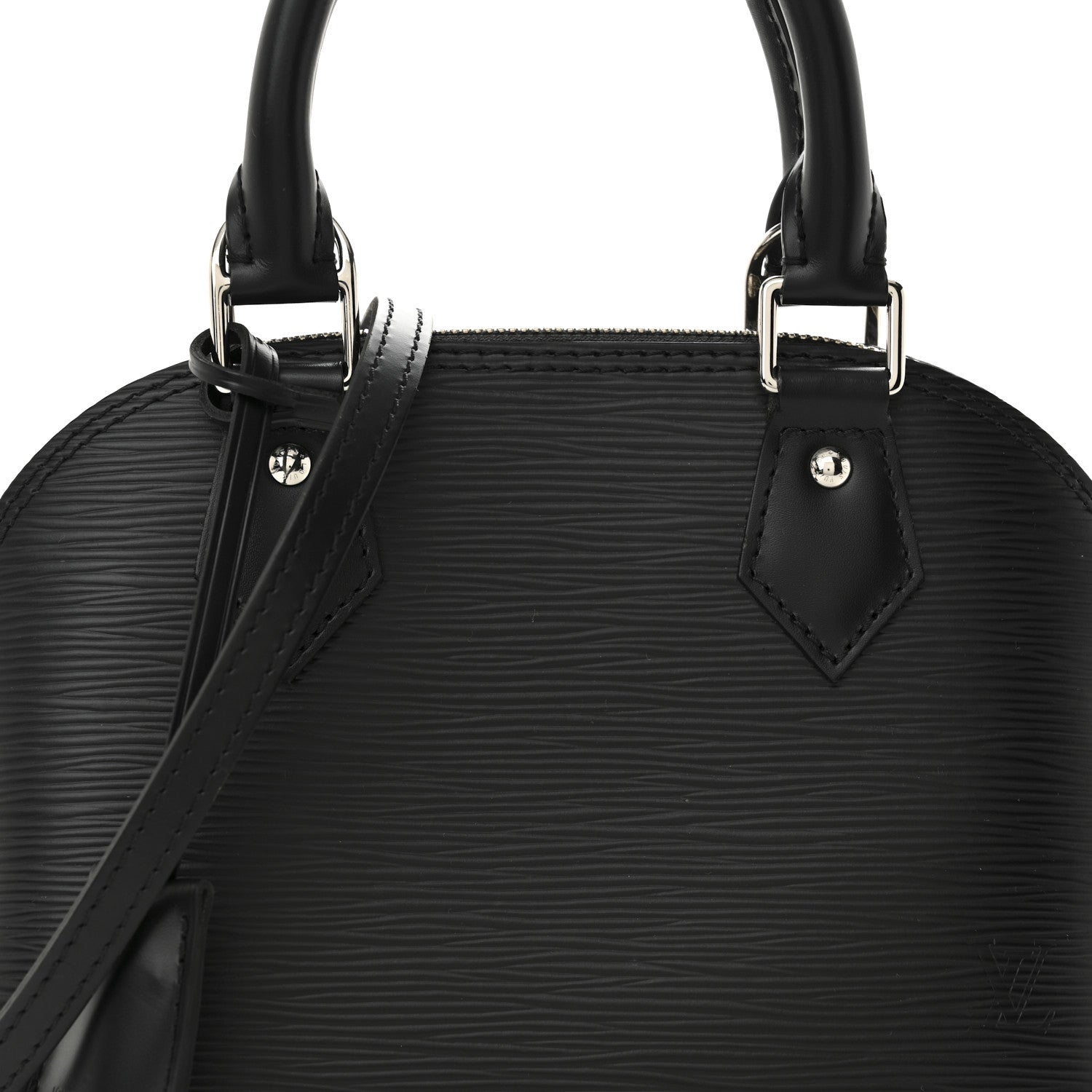Louis Vuitton Epi Alma BB Black 7 of 9