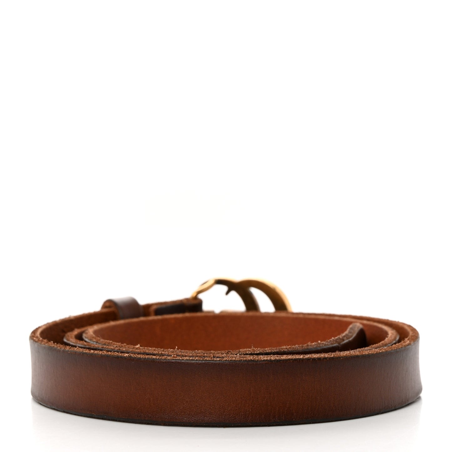 Faded Calfskin Double G 20mm Belt 80 32 Cuir