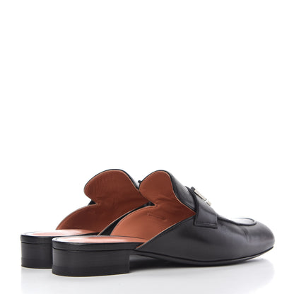 Hermes Goatskin Trocadero Mule 36 Black 4 of 10
