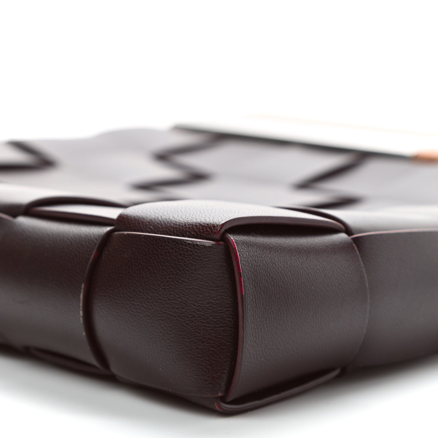 Bottega Veneta Nappa Intrecciato The Snap Clutch Grape 8 of 9