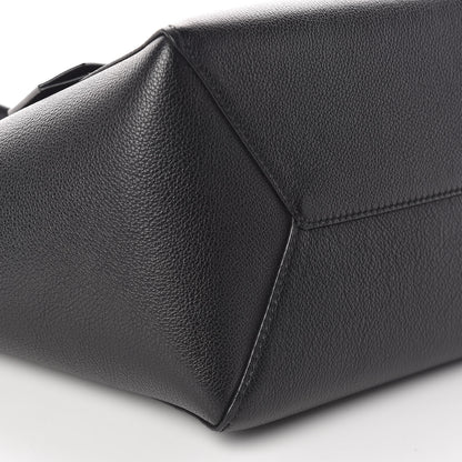 Louis Vuitton Calfskin Lockme Cabas Black 11 of 13