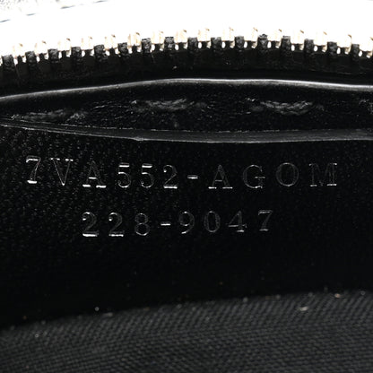 Fendi Recycled Fabric Jacquard Vitello Astro FF 1974 Mini Suitcase Bag Asfalto Black 7 of 10