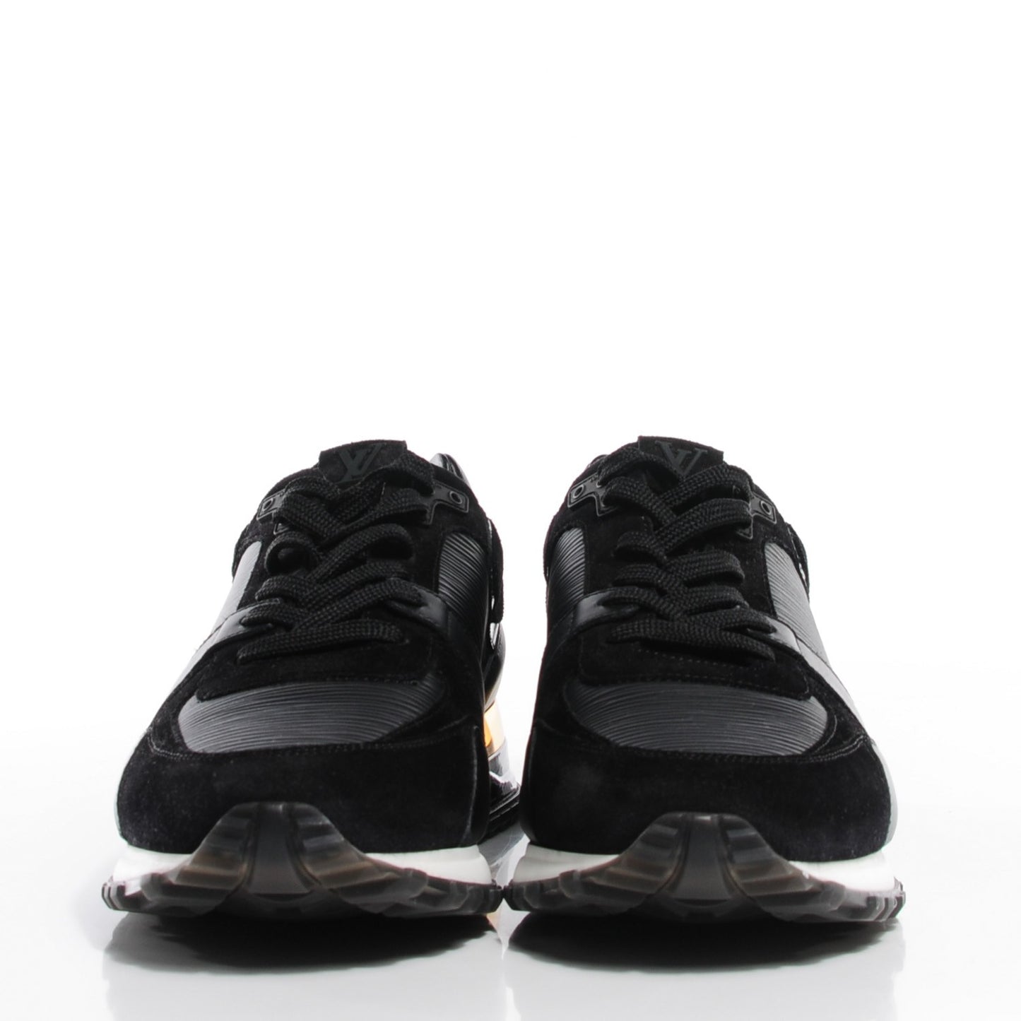 Epi Suede Run Away Sneakers 40 Black