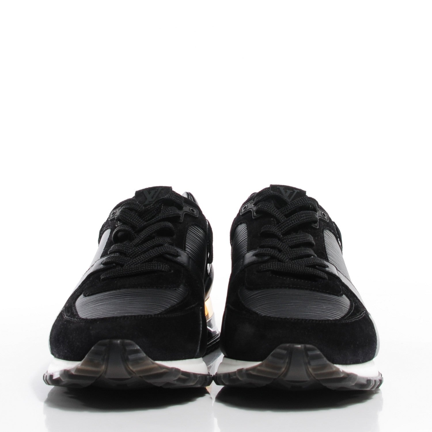 Louis Vuitton Epi Suede Run Away Sneakers 40 Black 2 of 8