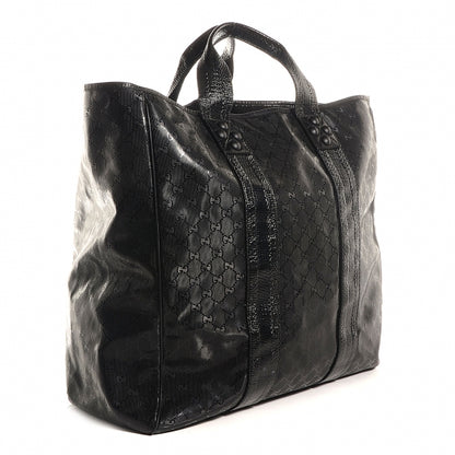 Gucci Imprime Monogram Medium GG Tote Black 3 of 7
