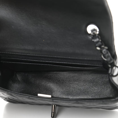 Chanel Lambskin Quilted Mini Rectangular Flap So Black 4 of 9