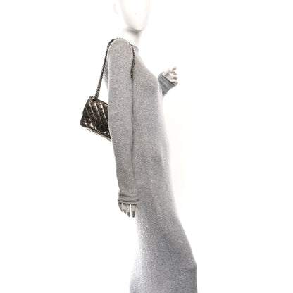 Chanel Aged Calfskin Quilted 2.55 Reissue Mini Flap Dark Silver 2 of 10