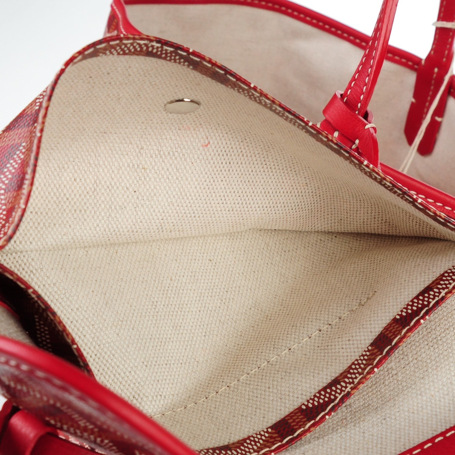 Goyard Goyardine Saint Louis GM Red 9 of 9