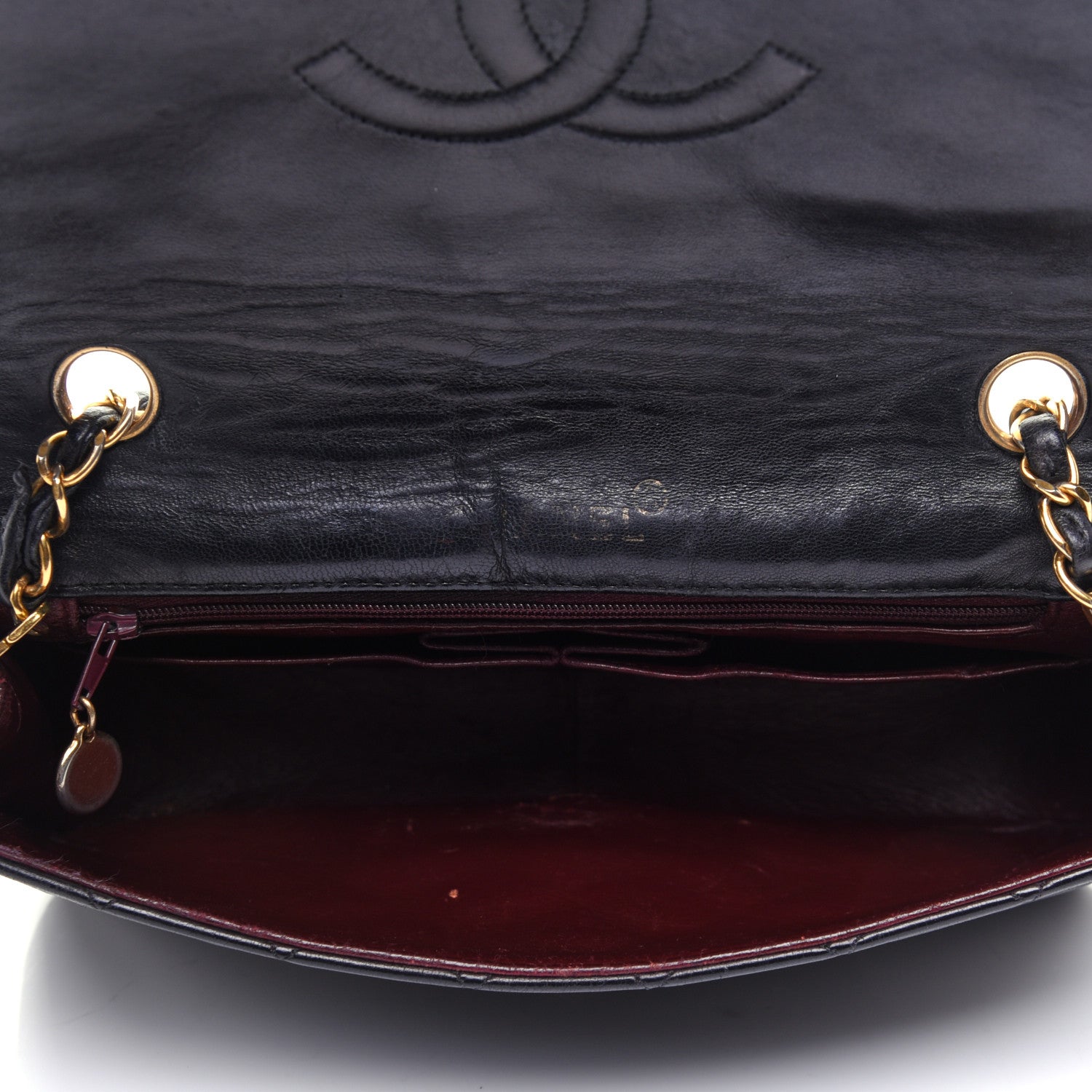 Chanel Lambskin Quilted Small Single Flap Black 5 of 13