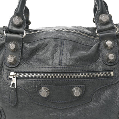Balenciaga Agneau Giant 21 Silver Hardware Work Anthracite 25 of 31