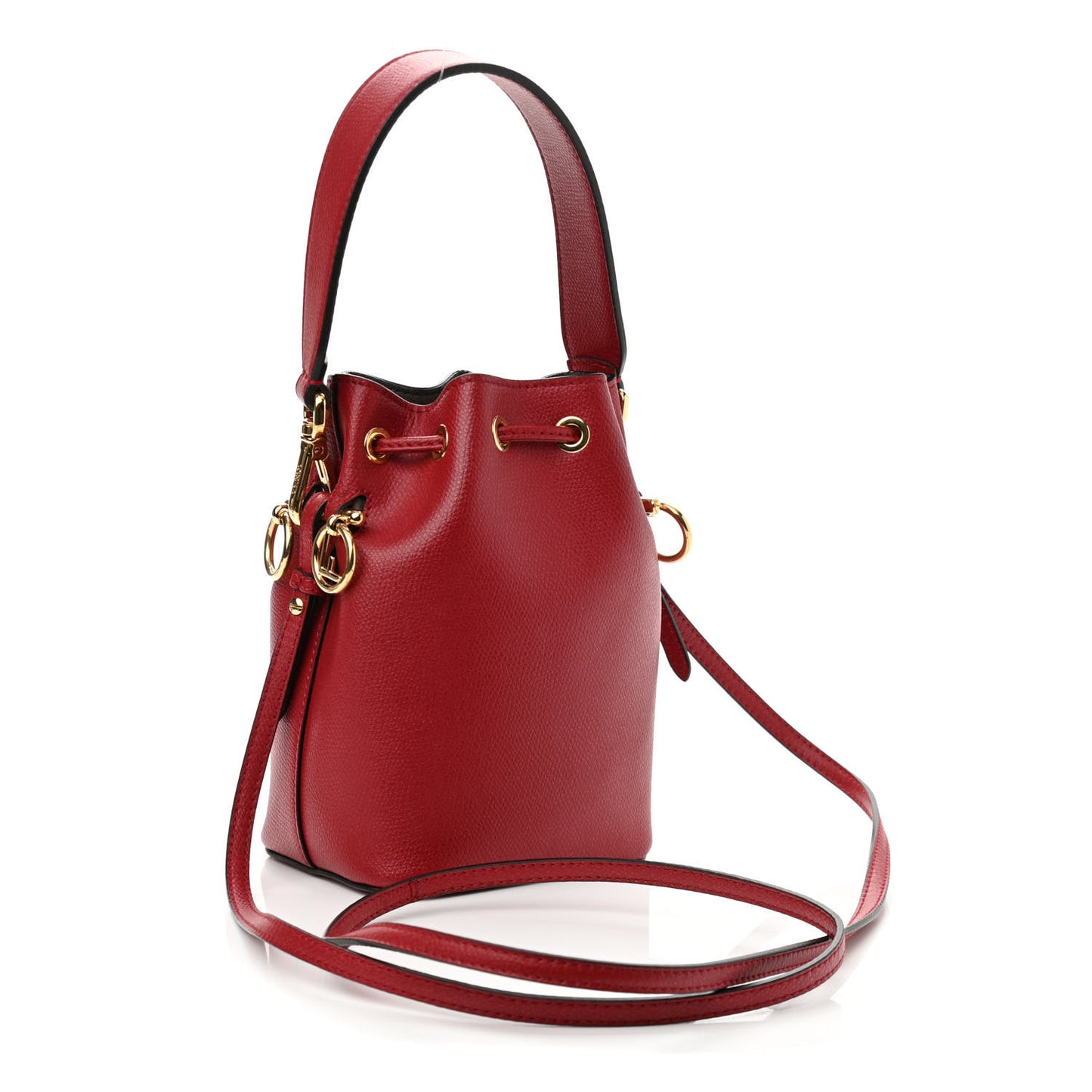 Vitello Cruise F is Fendi Mini Mon Tresor Bucket Bag Fragola