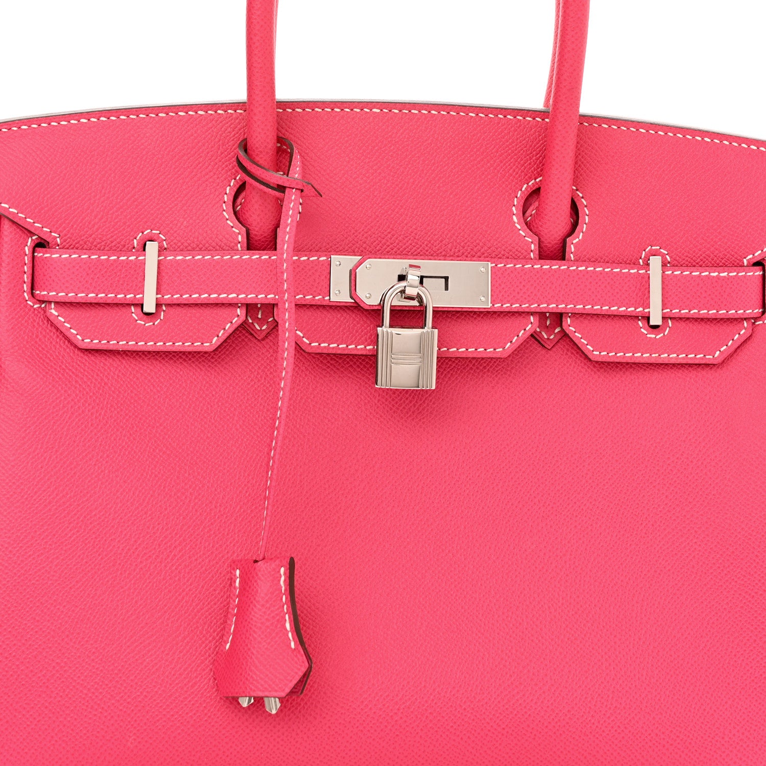 Hermes Epsom Birkin 30 Rose Tyrien 8 of 11