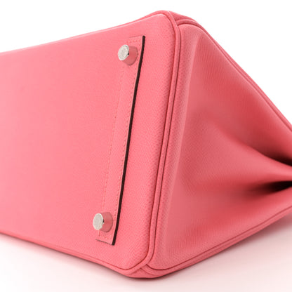 Hermes Epsom Birkin 30 Rose Azalee 10 of 10