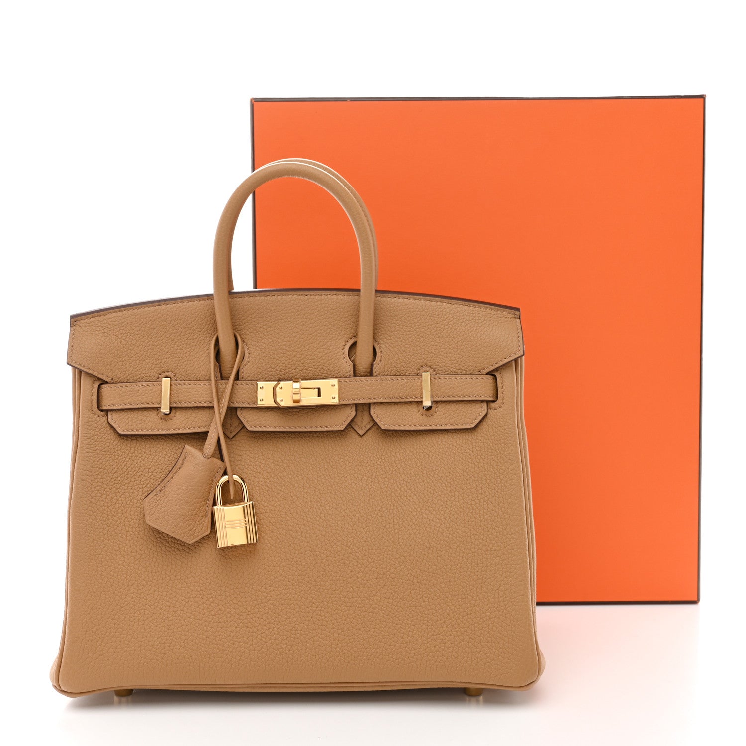 Hermes Togo Birkin 25 Biscuit 11 of 11
