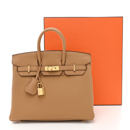 Hermes Togo Birkin 25 Biscuit 11 of 11