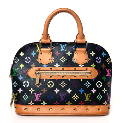 Louis Vuitton Monogram Multicolor Alma Black 1 of 11