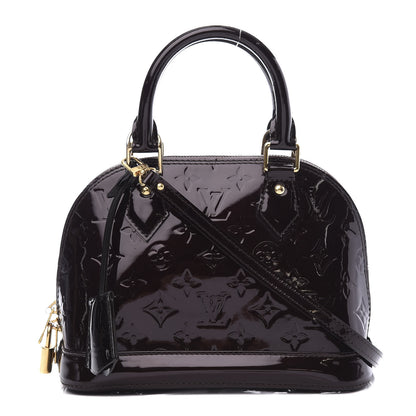 Louis Vuitton Vernis Alma BB Amarante 1 of 11