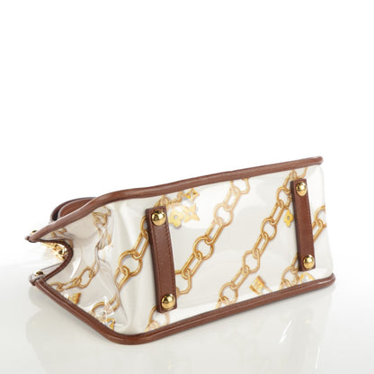 Louis Vuitton Monogram Charms Cabas White 4 of 9