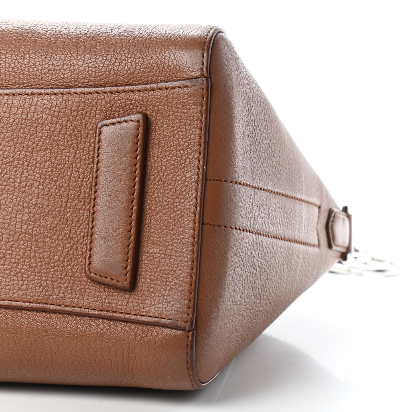 Sugar Goatskin Small Antigona Caramel