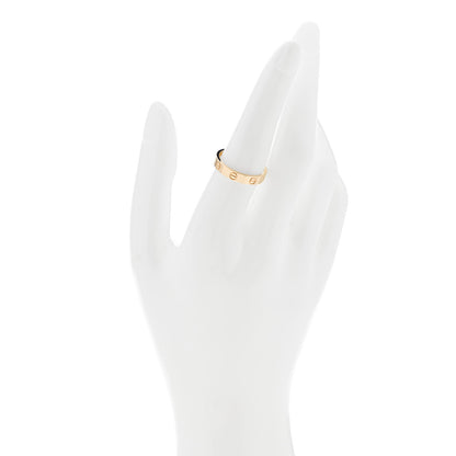 Cartier 18K Yellow Gold 3.5mm LOVE Wedding Band Ring 56 7.75 2 of 5