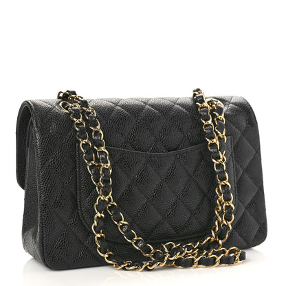 Chanel Caviar Quilted Small Double Flap Black 3 of 9
