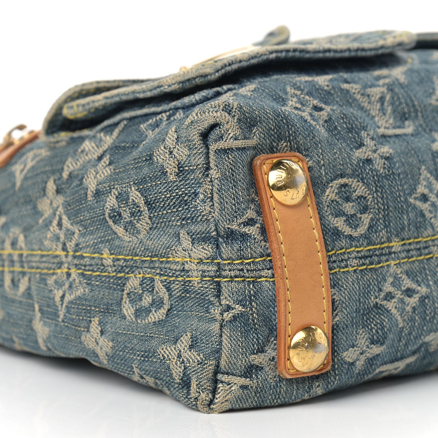 Monogram Denim Baggy PM Blue