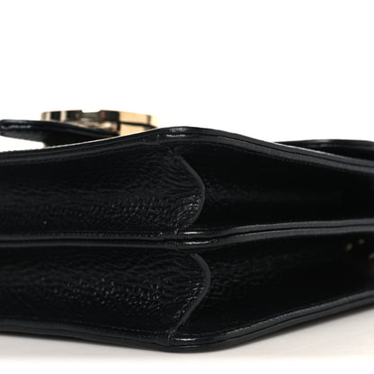 Gucci Dollar Calfskin Small Interlocking G Shoulder Bag Black 11 of 11