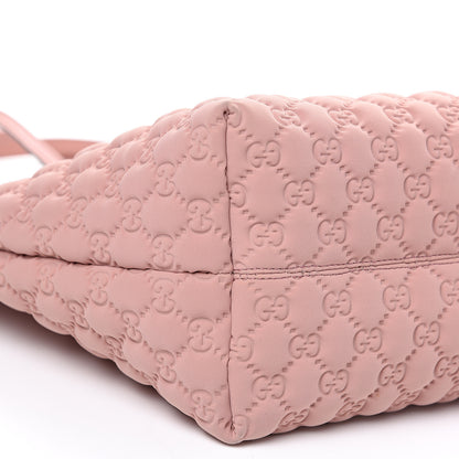 Gucci Guccissima Small Jolie Tote Soft Pink 11 of 12