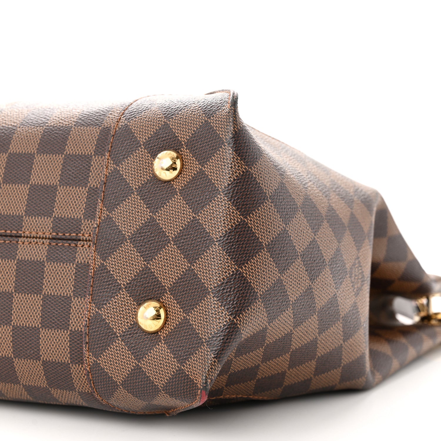 Louis Vuitton Damier Ebene Caissa Hobo Cherry 10 of 10