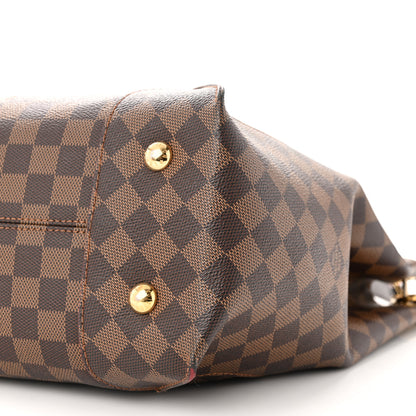 Louis Vuitton Damier Ebene Caissa Hobo Cherry 10 of 10