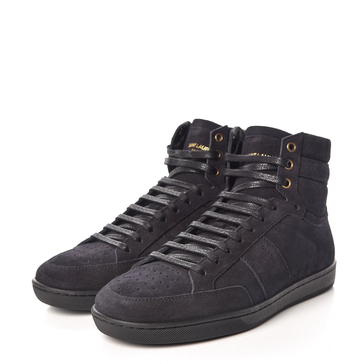 Suede Mens Court Classic SL/10H High Top Sneakers 39 Midnight Blue