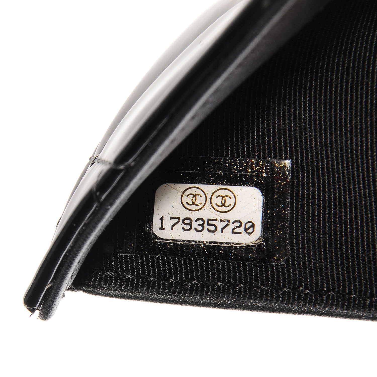 Chanel Patent Quilted Large Flap Wallet Black 8 of 8