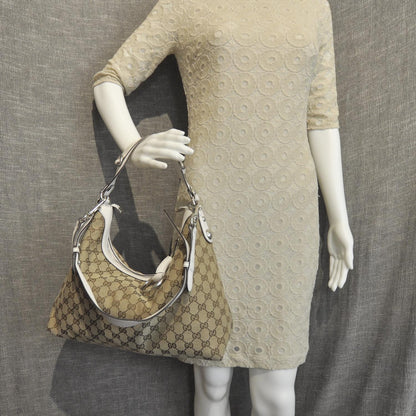 Gucci Monogram Icon Bit Medium Hobo 2 of 9