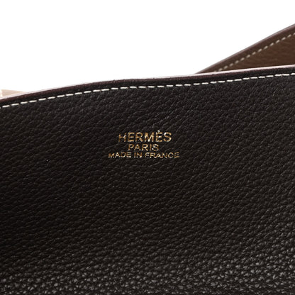Hermes Taurillon Clemence Double Sens 36 Etoupe Ebene 9 of 20