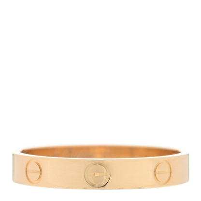Cartier 18K Yellow Gold 3.5mm LOVE Wedding Band Ring 61 9.5 1 of 5