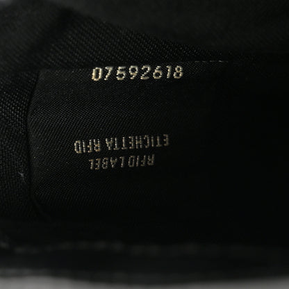 Fendi Nappa FF 1974 Embossed Mini Baguette Black 7 of 10