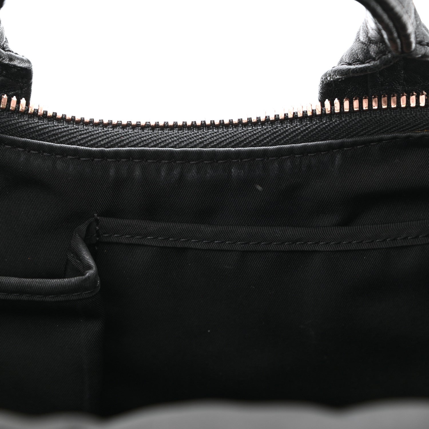 Alexander Wang Pebbled Lambskin Mini Rockie Black Rose Gold Hardware 8 of 12