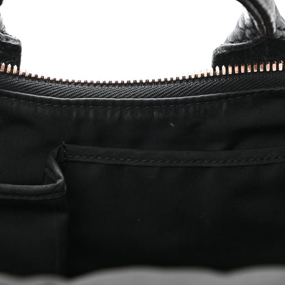 Alexander Wang Pebbled Lambskin Mini Rockie Black Rose Gold Hardware 8 of 12