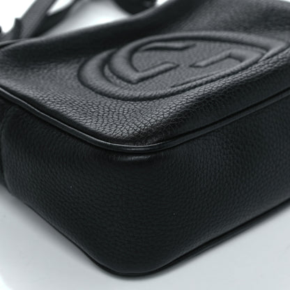 Gucci Pebbled Calfskin Small Soho Disco Bag Black 10 of 16