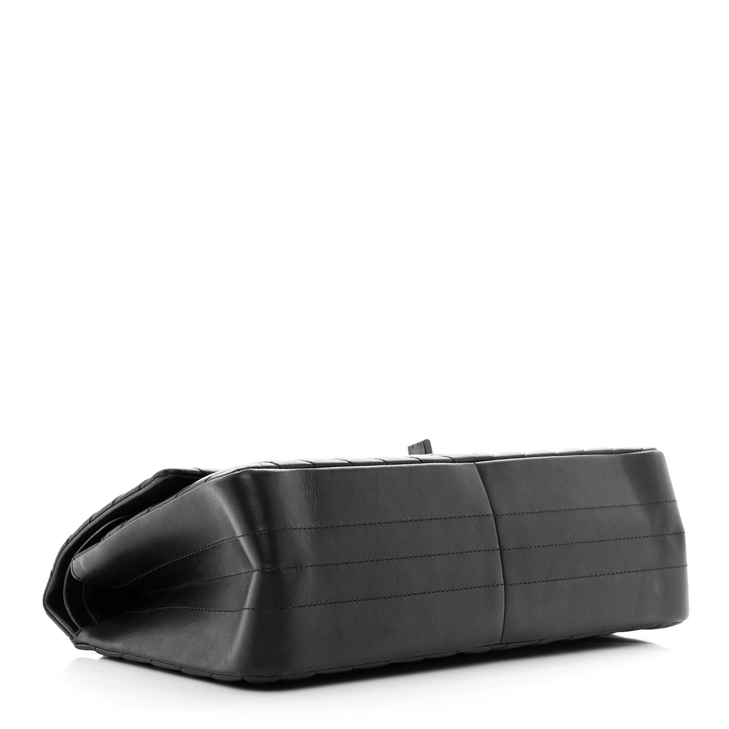 Aged Calfskin Chevron Quilted 2.55 Reissue 226 So Black