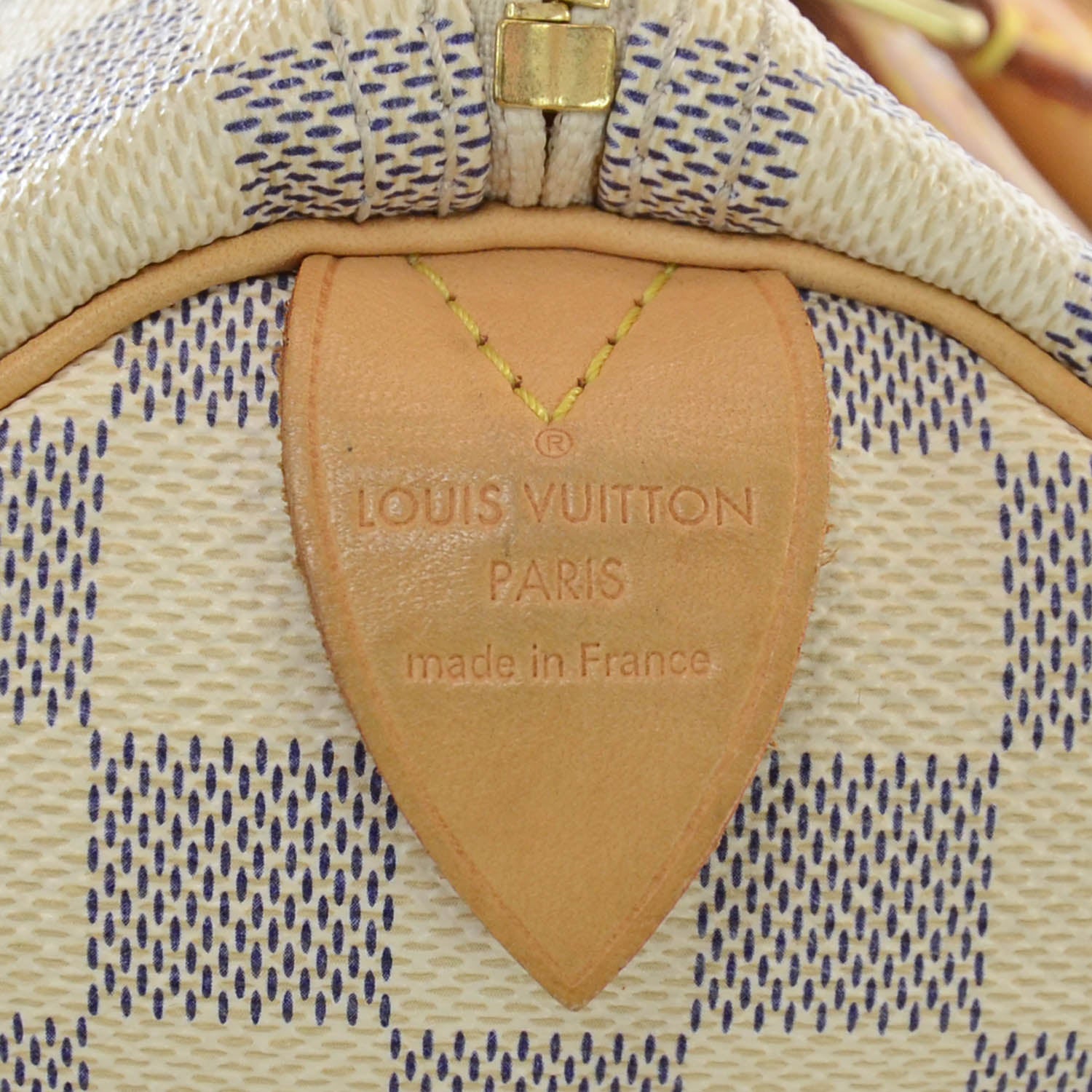 Louis Vuitton Damier Azur Speedy 30 5 of 8