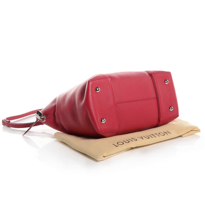 Louis Vuitton Veau Cachemire Soft Lockit MM Framboise 4 of 8