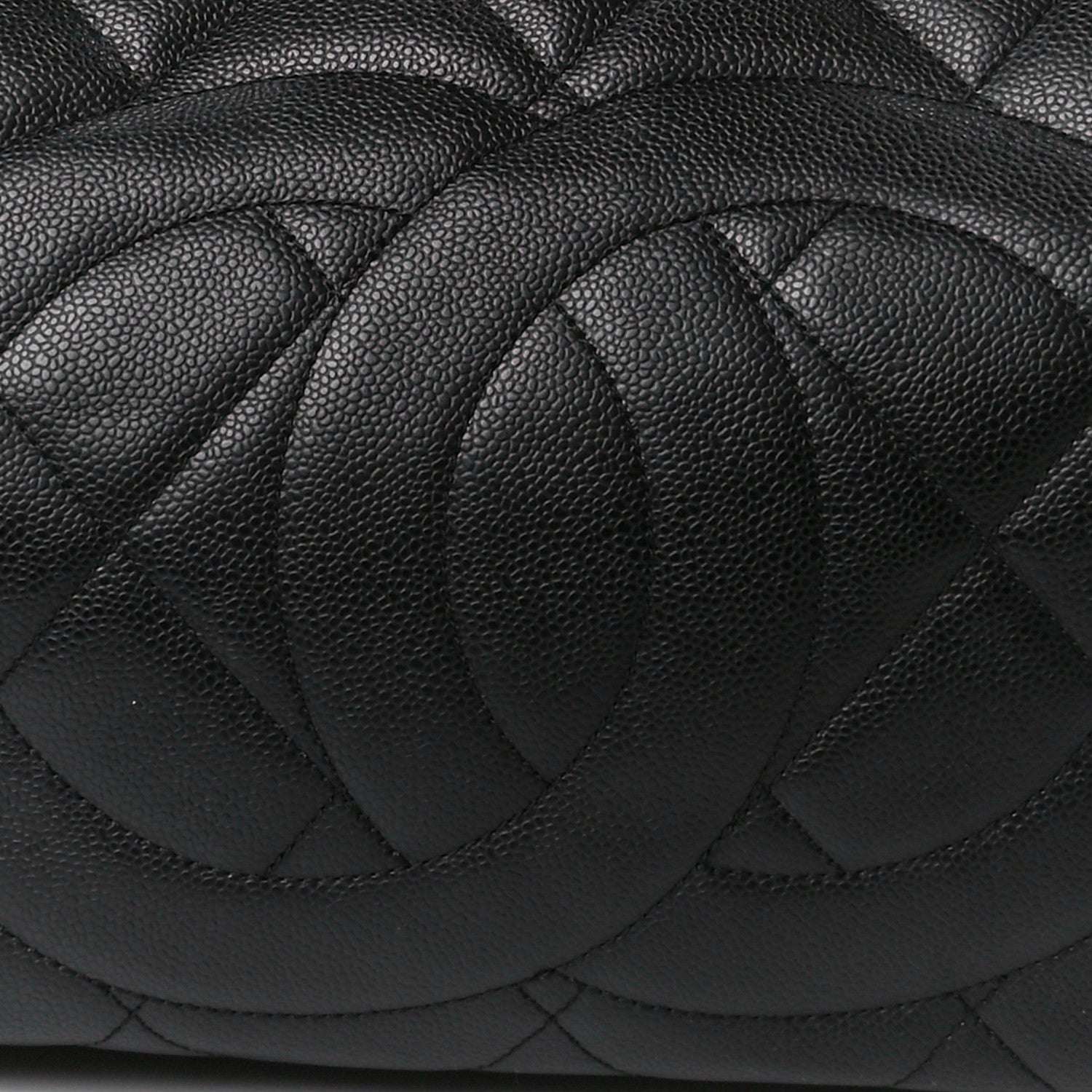 Chanel Soft Caviar Quilted CC Timeless Tote Black 8 of 13