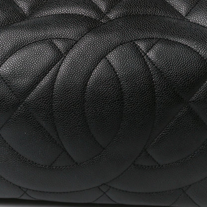 Chanel Soft Caviar Quilted CC Timeless Tote Black 8 of 13