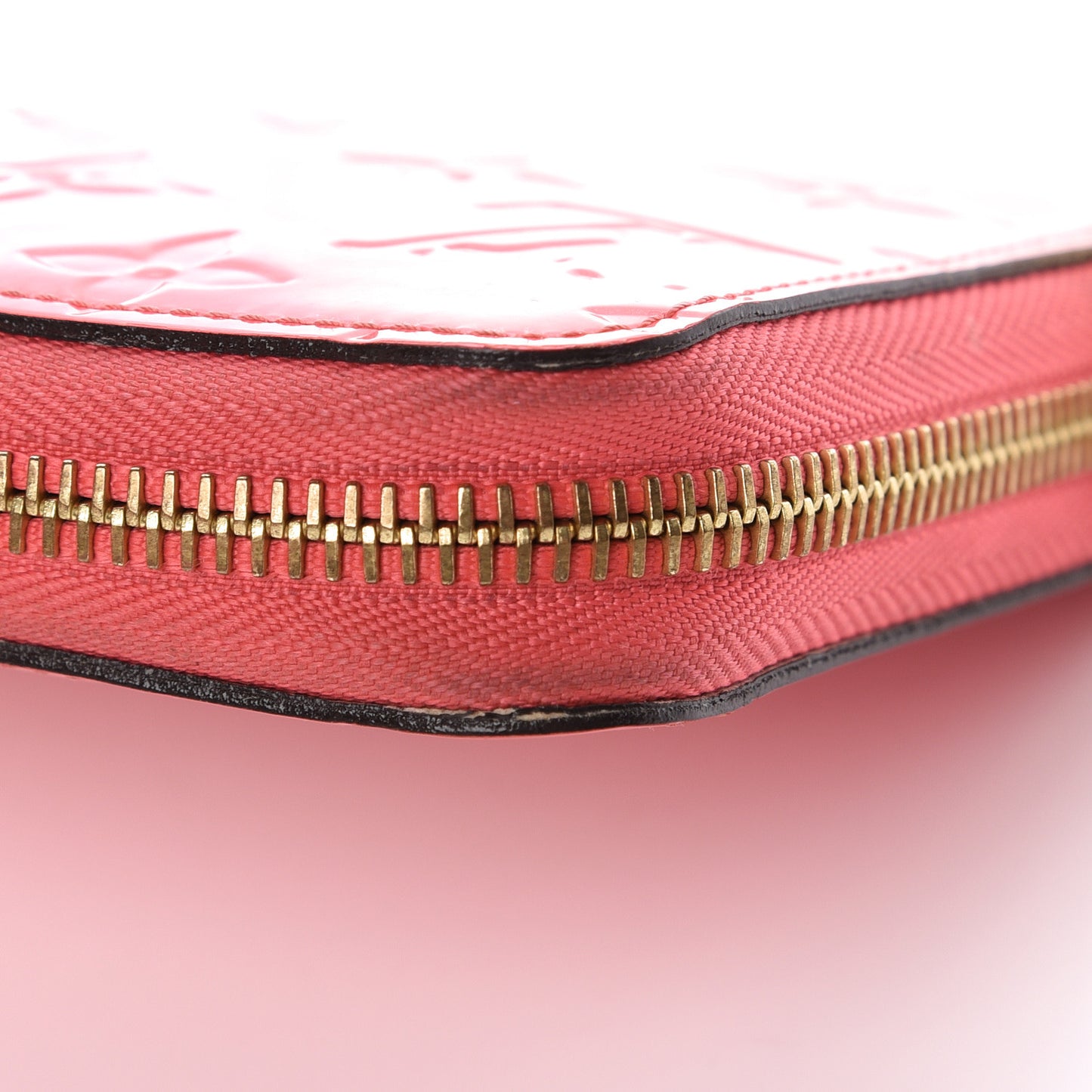 Vernis Zippy Wallet Rose Litchi