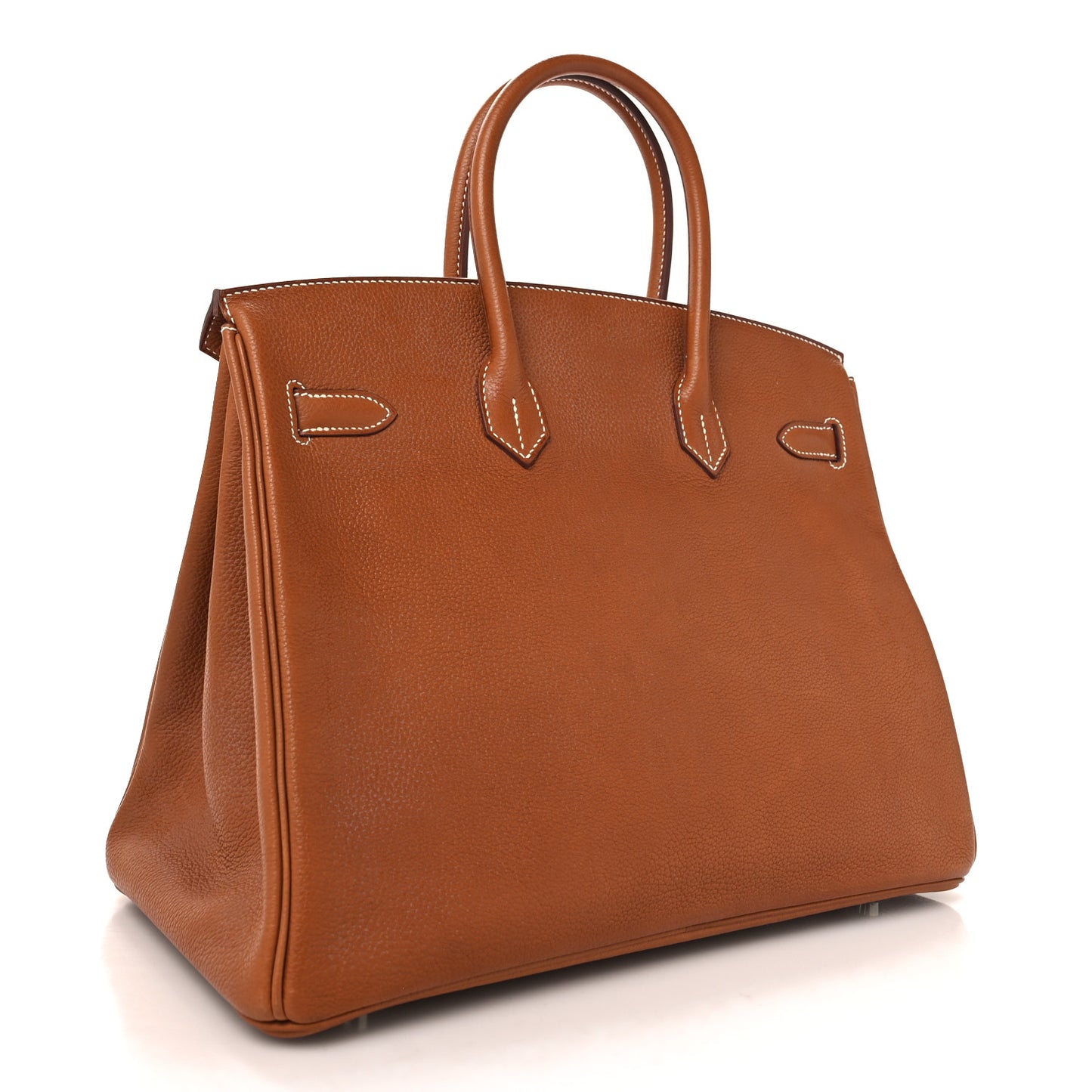 Natural Barenia Faubourg Birkin 35 Fauve
