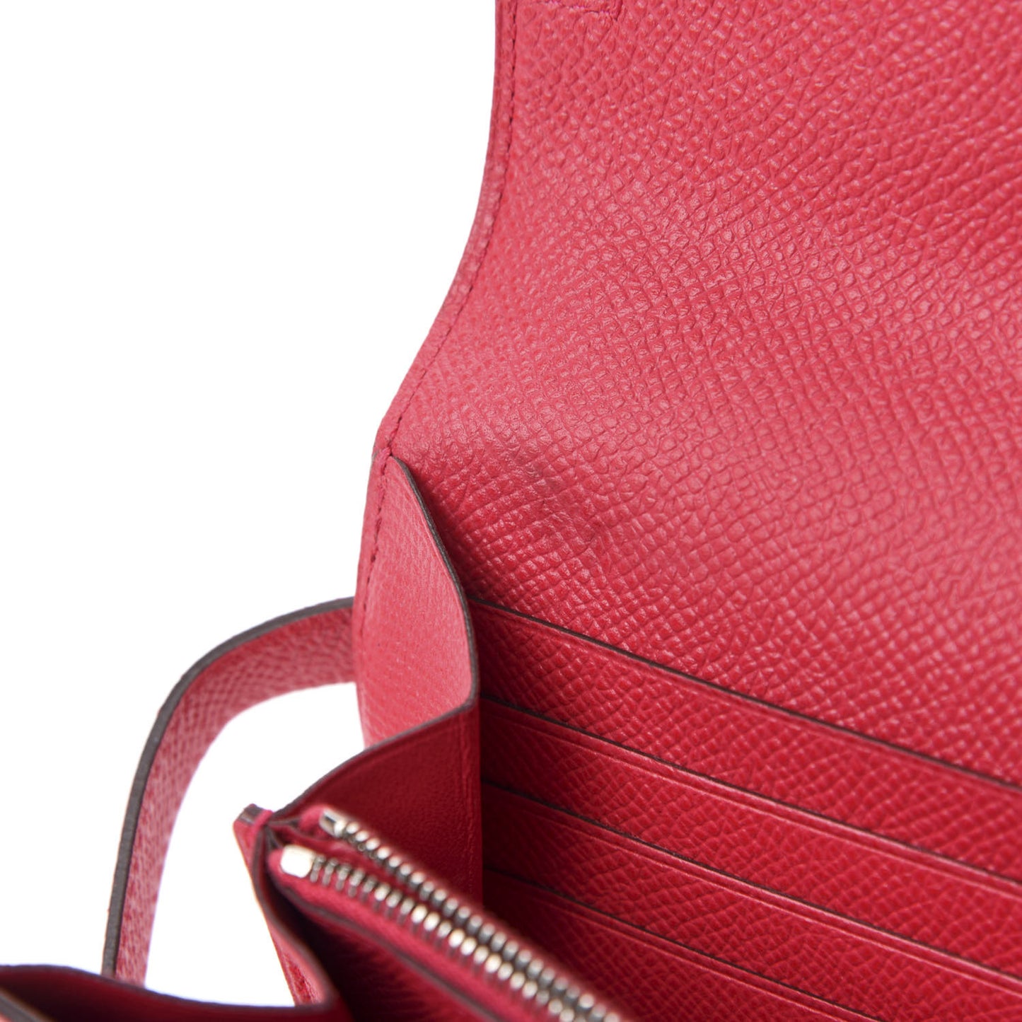 Epsom Kelly Longue Wallet Rose Extreme