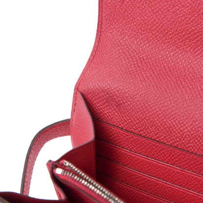 Hermes Epsom Kelly Longue Wallet Rose Extreme 8 of 12
